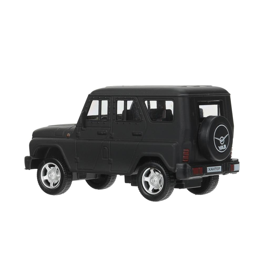 Machine en métal UAZ ХАНТЕР 10,5 cm, inertie, МАТОВЫЙ noir, cor. Parc technologique dans le cor.2*36шт
