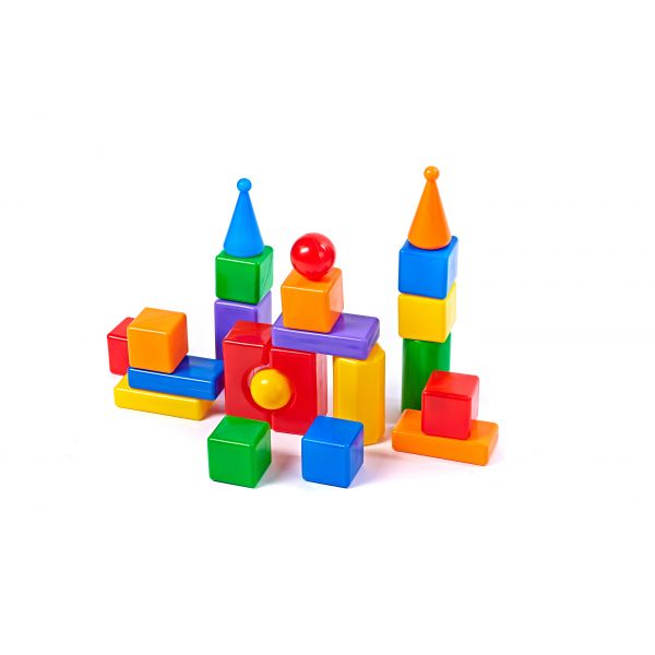 СТРОИТЕЛЬНЫЙ НАБОР "СТЕНА-2" (22 ЭЛ.) в кор.5шт