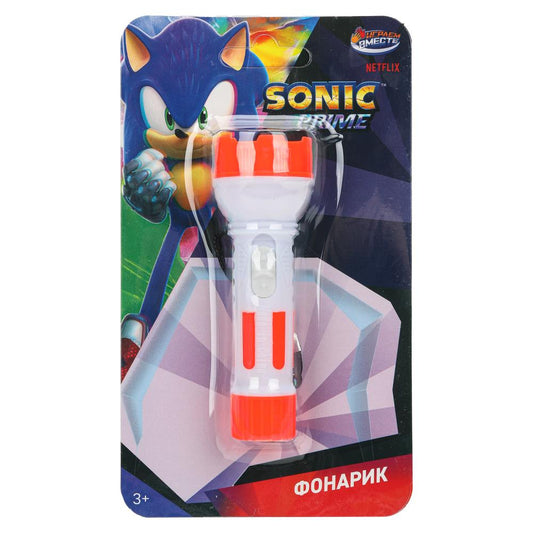 Фонарик Sonic blister 10,5*18*5 cm ИГРАЕМ ВМЕСТЕ в кор.144шт