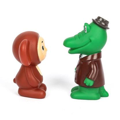 2304R0012-R-NW Игрушка пластизоль для ванны гена и Чебурашка СОЮЗМУЛЬТФИЛЬМ в сетке КАПИТОШКА в кор.