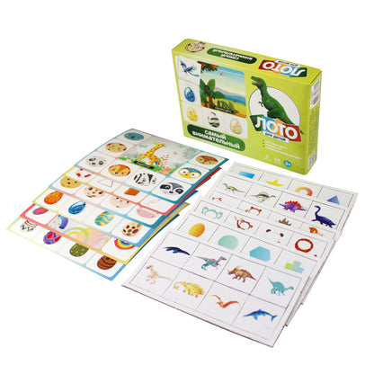 ЛОТО ДЕТСКОЕ "САМЫЙ ВНИМАТЕЛЬНЫЙ" (МАЛОЕ) в кор.26шт