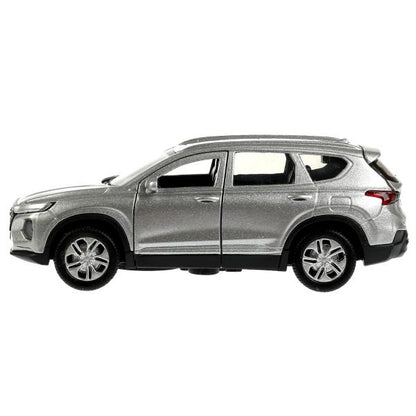 Machine en métal HYUNDAI SANTAFE pour 12 cm, double, bagage, iner, serbriste, cor. Parc technologique dans le cor.2*36шт