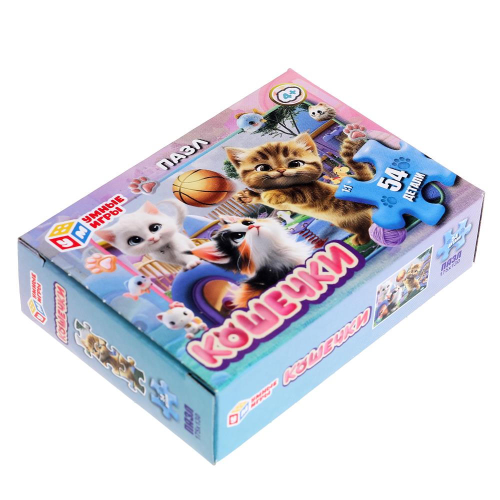 Mix. Пазлы классические в коробке. Passé 54 détails. Умные игры в уп.32шт в кор.8уп