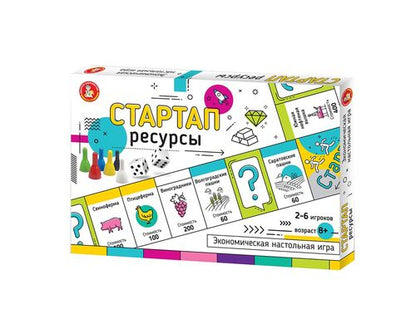 Le jeu économique économique "Стартап" Ressources