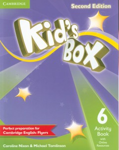 Cahier d'activités Kid's Box 6 avec ressources en ligne