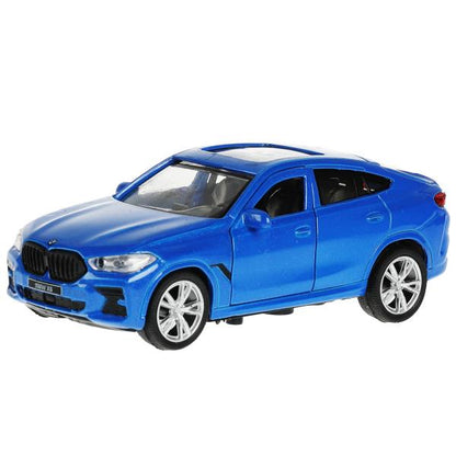 Machine en métal BMW X6 pour 12 cm, double, bagage, argent, vinyle, cor. Parc technologique dans le cor.2*36шт
