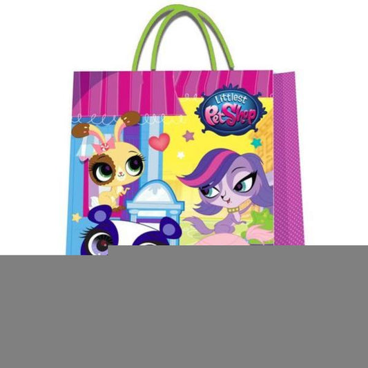 ПАКЕТ ПОДАРОЧНЫЙ "ВЕСЕЛЫЙ ПРАЗДНИК" PET SHOP. 33Х46Х20СМ, ГЛЯНЦЕВЫЙ В ПАК. УП-24ШТ в кор.3уп