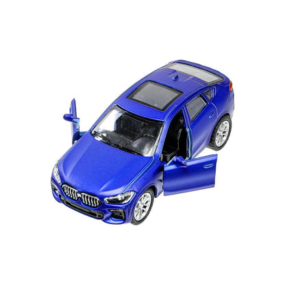Modèle en métal BMW X6 10 cm, double, inertie, parc technologique, couleur 2x120 pouces