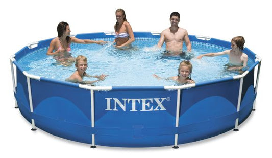 БАССЕЙН МЕТАЛ. КАРКАСНЫЙ 366Х76 СМ, DVD, ОТ 6 ЛЕТ В КОР. (БОИТСЯ ХОЛОДА) в кор.1шт