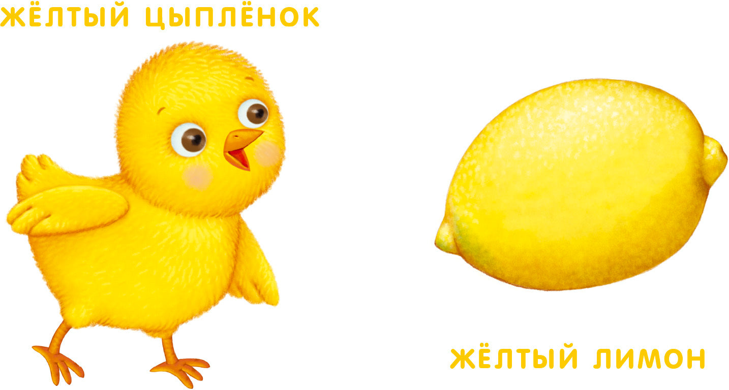 Робинс. Книжки - картонки "Мои первые цвета"