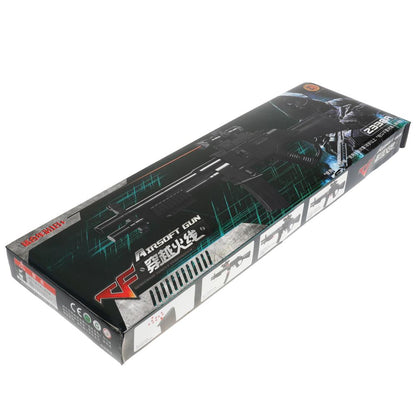 Автомат (п) с лазер. прицелом, со съемным магазином, с пульками 2338A в кор. в кор.36шт