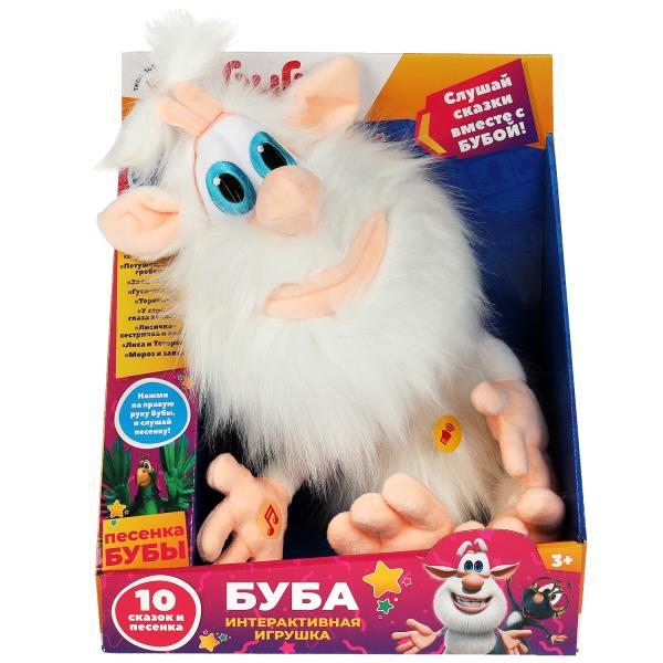M9843-26SX Игрушка мягкая БУБА буба 10 сказок и песня 26см озвуч, в кор. МУЛЬТИ-ПУЛЬТИ в кор.12шт