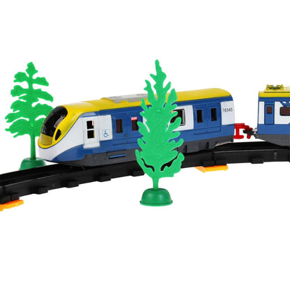 1607B003-R 306801 Железная дорога 176см метро, на бат. свет+звук, с аксесс. в кор. ТМ "ИГРАЕМ ВМЕС