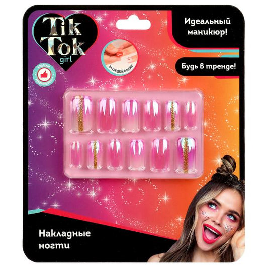 Накладные ногти TIK TOK GIRL в кор.6*24шт