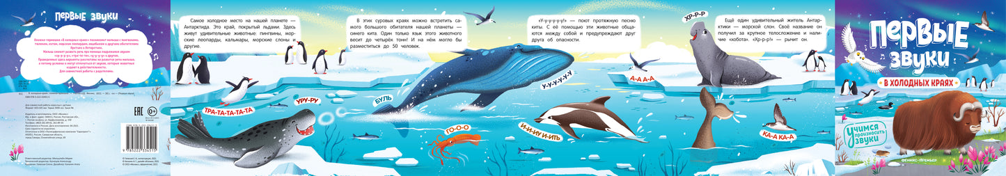 В холодных краях: книжка-гармошка