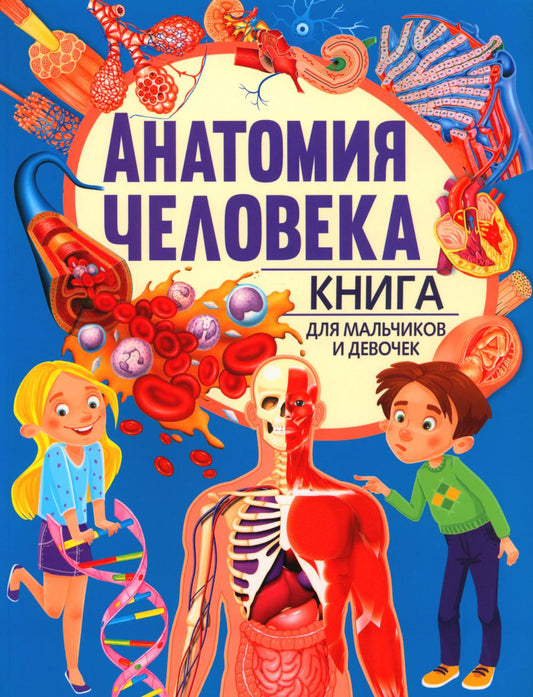 Анатомия человека. Книга д/мальч. и дев. (обложка)