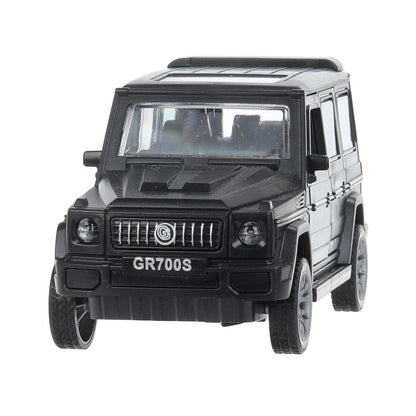 Машина пластик MERCEDES-BENZ G-CLASS 12 см, инерц, черный, кор. Технопарк в кор.2*120шт