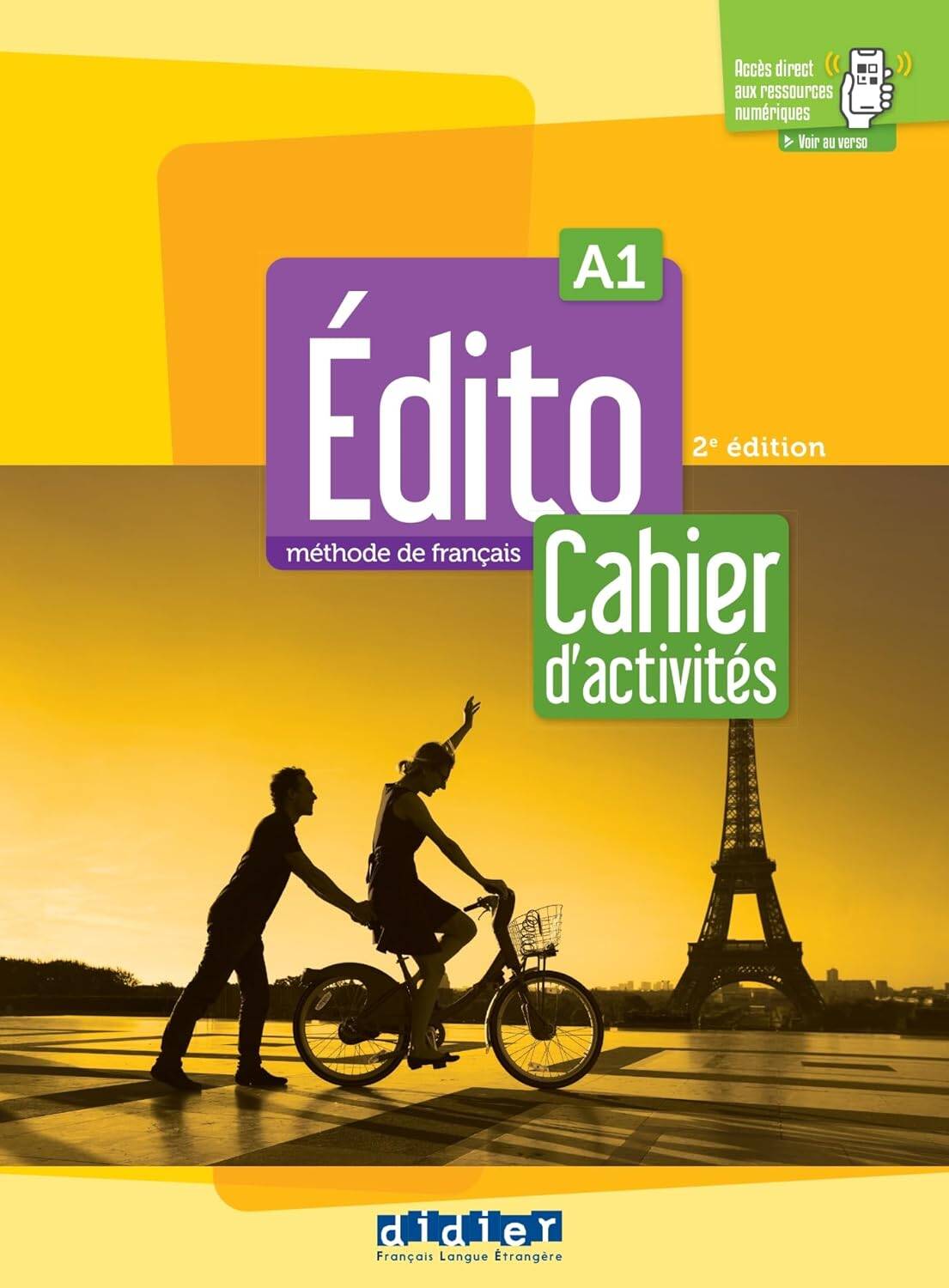 Edito A1 2022 - Cahier рабочая тетрадь уровень A1
