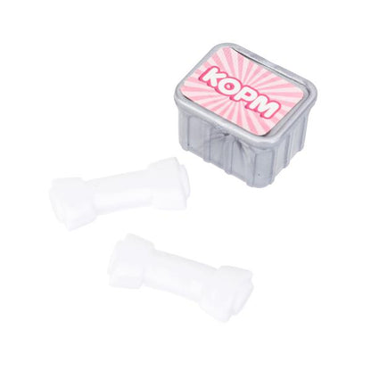 Jeu de pierres et d'accessoires en plastique pour blister de couleur 2*240 pouces