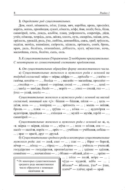 La grammaire russe est comprise dans les explications et les commentaires. Морфоlogie