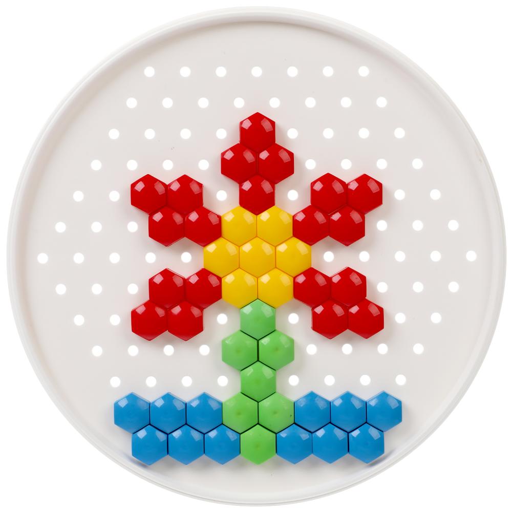 Mosaïque en plastique. МиМиМишки. 80 dollars. 4 jours. Круглая. Diamètre 185mm. Умные игры в кор.24шт