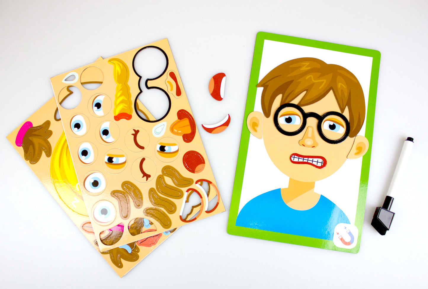 ИГРА МАГНИТНАЯ "ЭМОЦИИ". СЕРИЯ МАГНИТНЫЕ ИСТОРИИ в кор.14шт