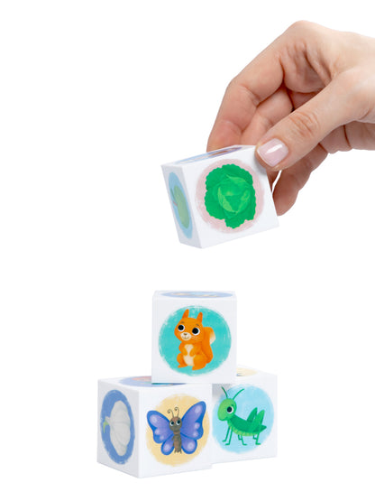Кубики "Изучаем мир во круг" 12 шт Baby Toys
