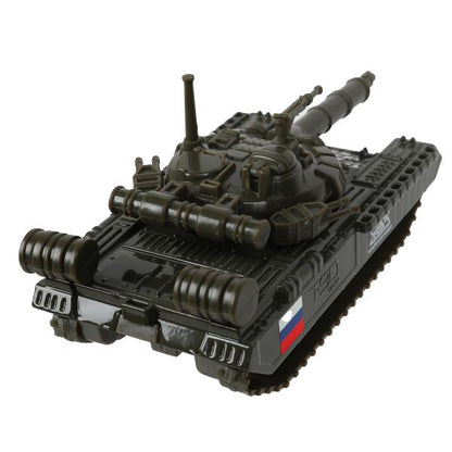 Модель металл ТАНК Т-90, 12 см, подвиж. дет., инерц.,кор. Технопарк в кор.2*24шт