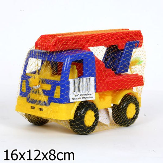 Автомобиль пожарная спецмашина Tёма 16,5х8,3х10,5 см