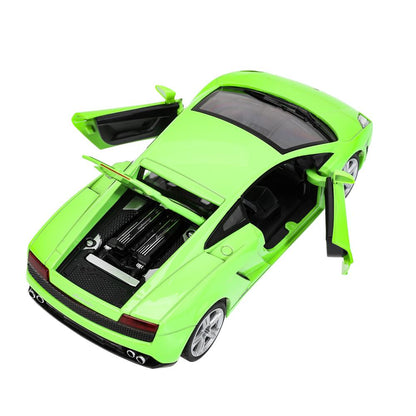 Machine en métal pour voiture lamborghini gallardo lp 560-4, 18 cm, double, sac de transport technologique dans la couleur 2*6 pouces