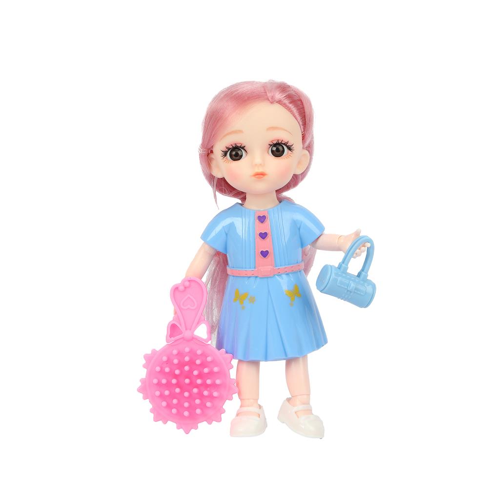 Кукла 15 см, Аниме, аксессуары 2шт, в пакете LIKEE GIRL в кор.2*144шт