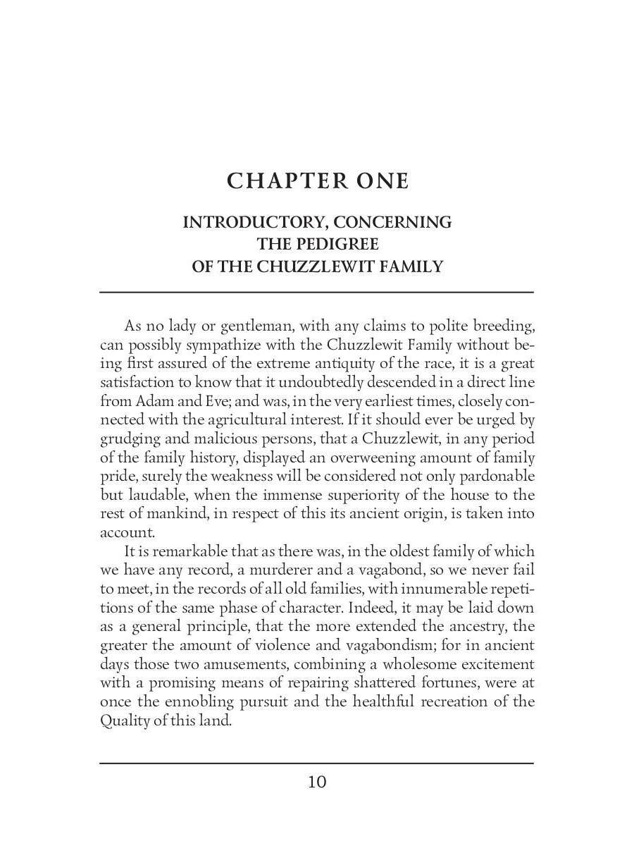 The Life and Adventures of Martin Chuzzlewit I = Мартин Чезлвит I. Т. 1: на англ.яз