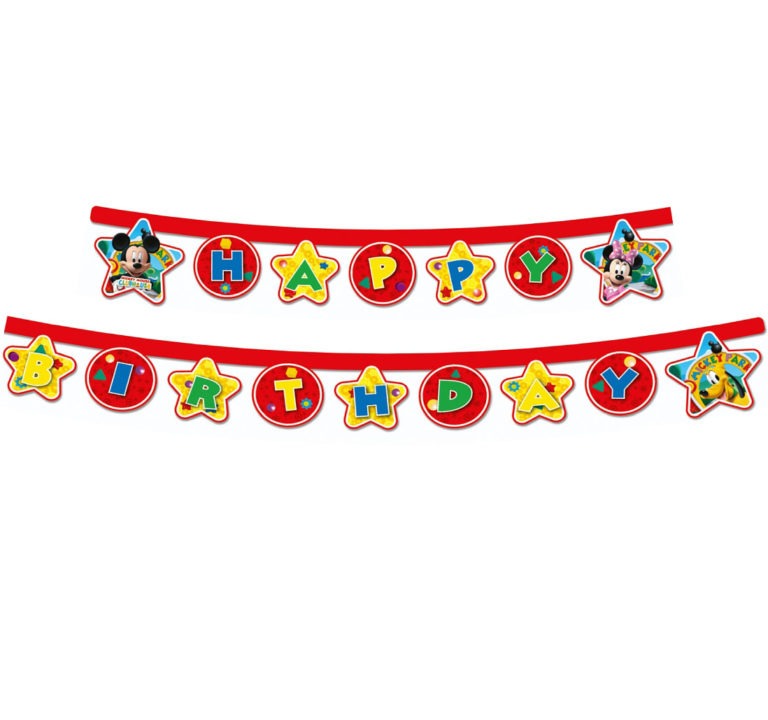 Procos. Гирлянда "Веселый Микки. Happy Birthday" арт.81514