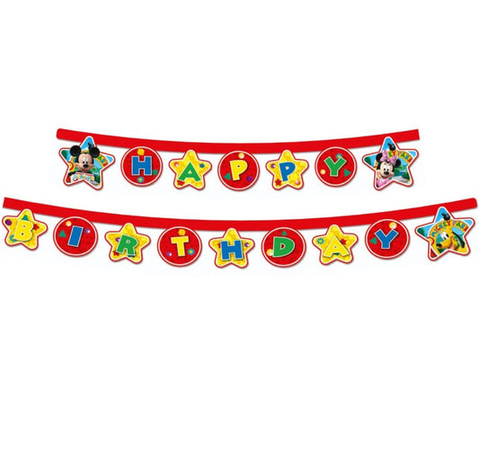 Procos. Гирлянда "Веселый Микки. Happy Birthday" арт.81514