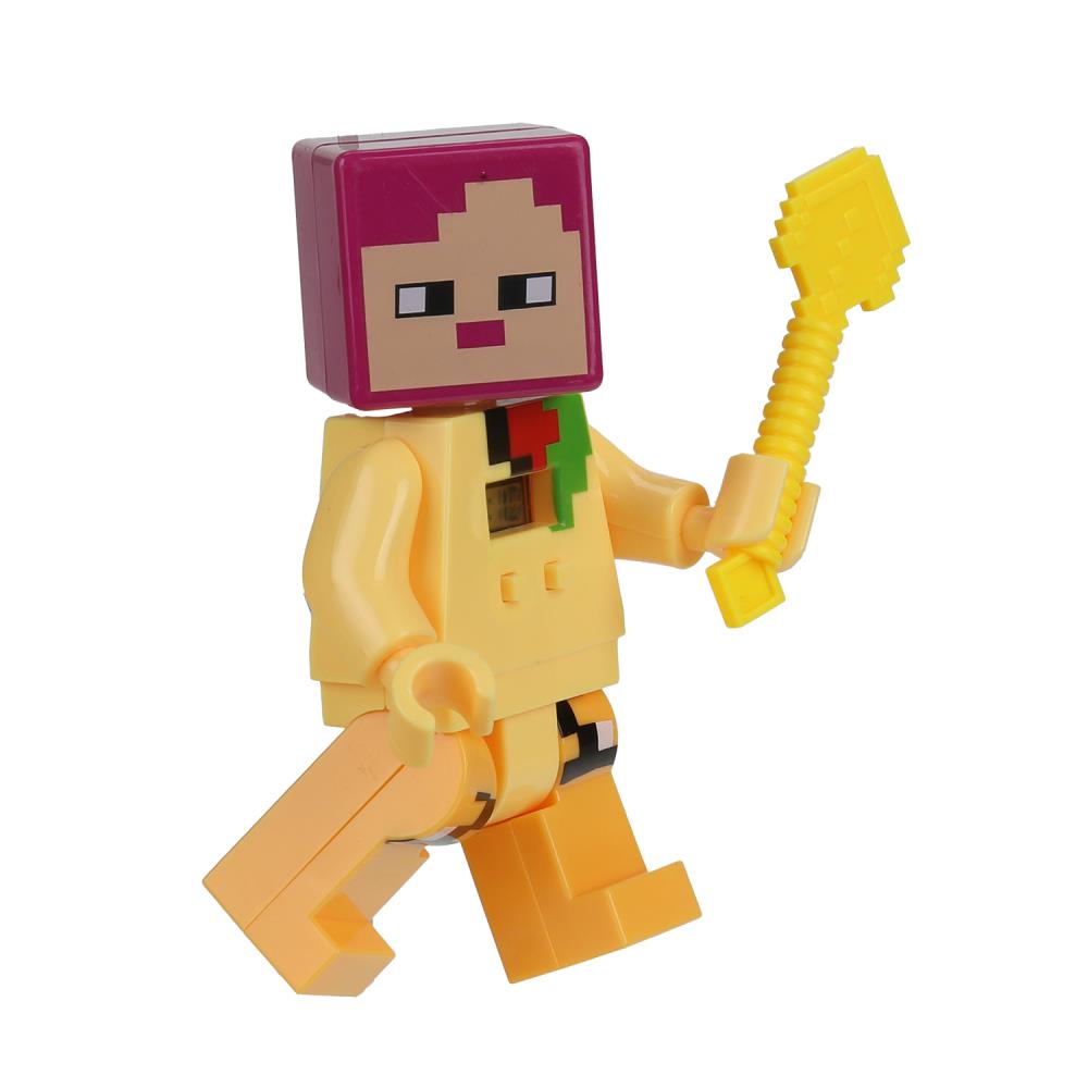 Ma figurine est avec des montres électriques, une pièce de 15*9*4 cm, en acier inoxydable, en couleur 324 pouces.