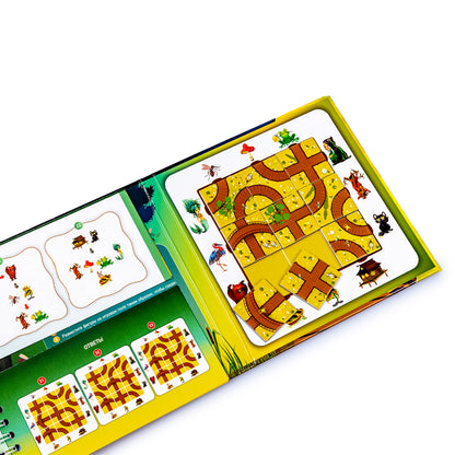 Игра магнитная головоломка "Десятое королевство. Загадки болота"