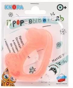 KNOPA. Прорезыватель охлаждающий "Машинка" art.80006 /20 (Пластмастер)