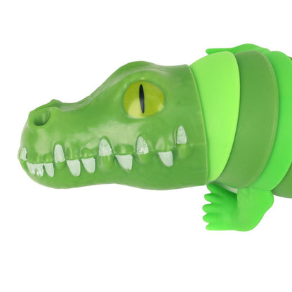 Jeu anti-stress en forme de crocodile, 19 cm, en forme de super-héros, en cor.4*28 pouces