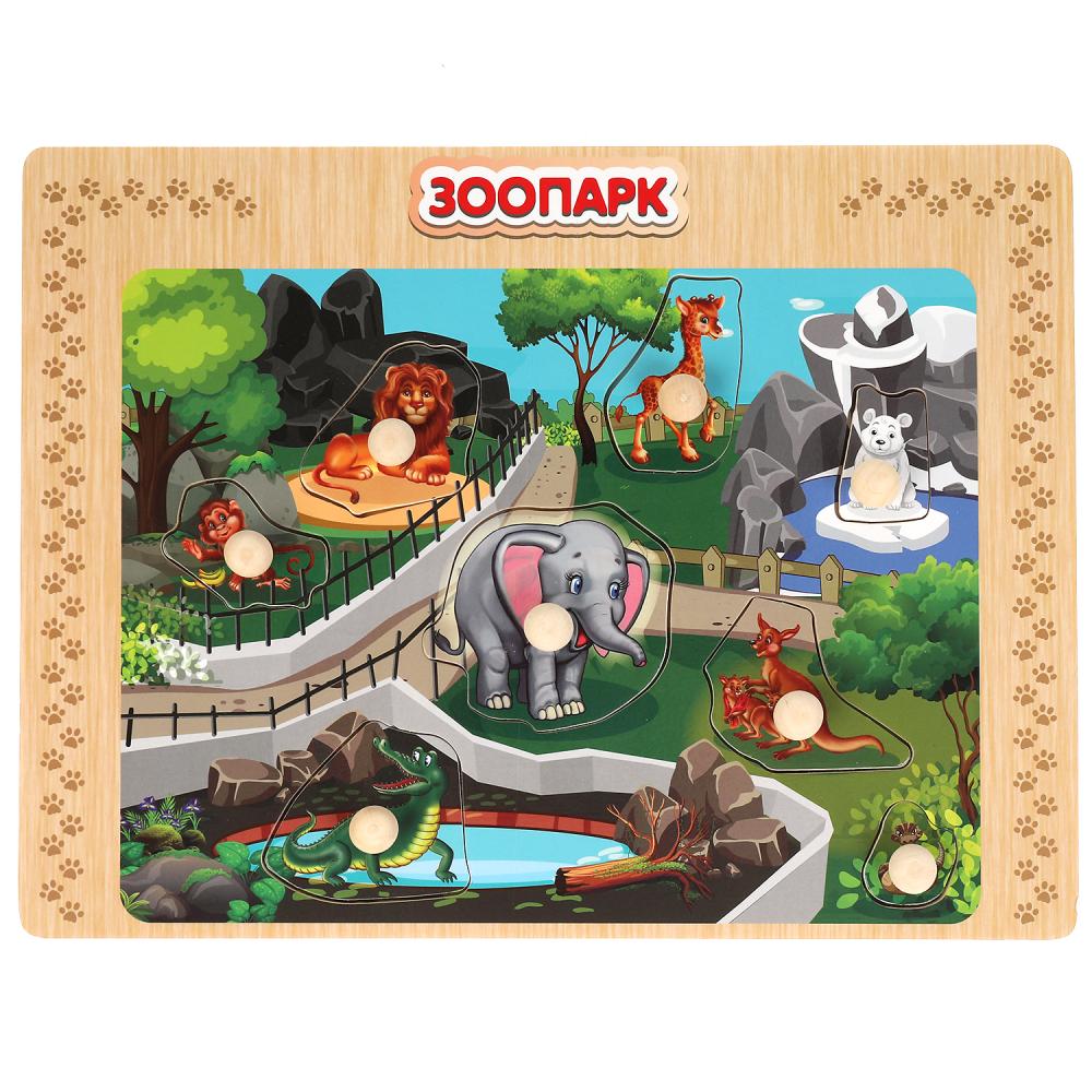 Jeu de société "Zoopark" en cours de cor.100шт