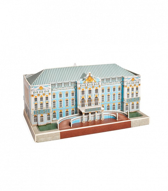Екатерининский дворец . Modèle de carte de Saint-Pétersbourg en miniature