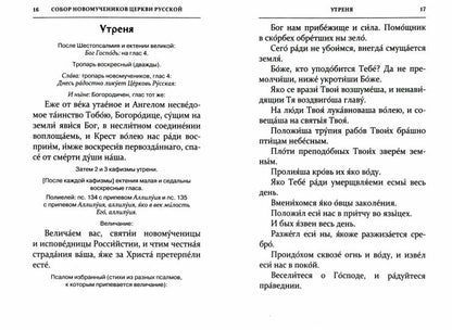 Служба Собору новомучеников исповедников Церкви Русской с приложением акафиста