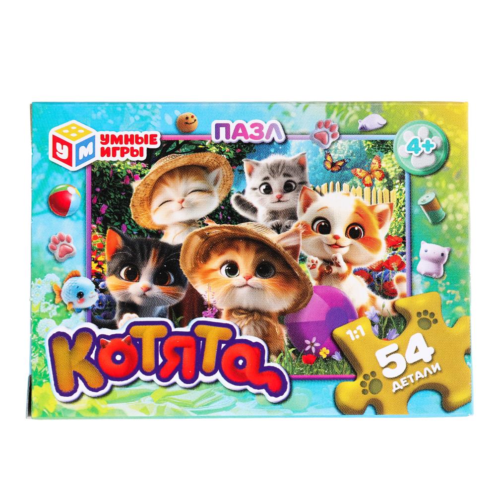 Mix. Пазлы классические в коробке. Passé 54 détails. Умные игры в уп.32шт в кор.8уп