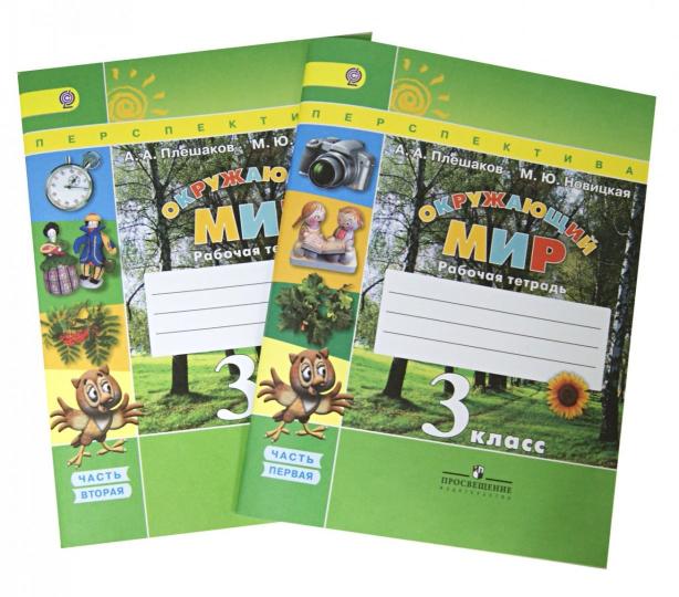 Плешаков Окружающий мир. 3 кл. (ФП 2019) Рабочая тетрадь. Часть 1 ("Перспектива)