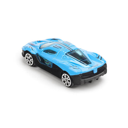 Machine en métal ROAD RACING pour SUISSE 7 cm, 3 pièces, dans un assortiment, cor. Parc technologique dans le cor.2*96шт