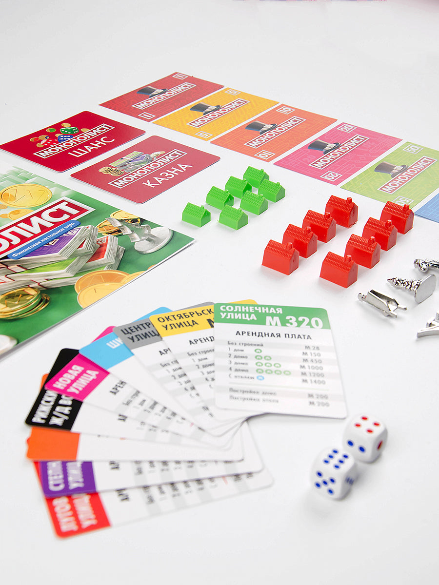 Игра настольная экономическая "Монополист"