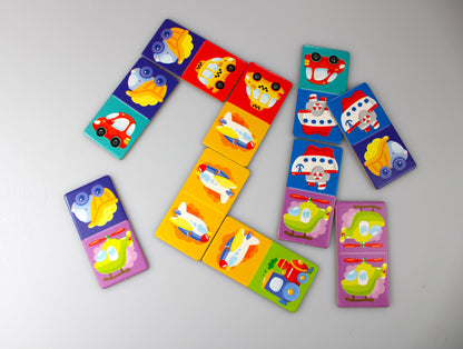 ДОМИНО "ТРАНСПОРТ" ВABY TOYS в кор.10шт