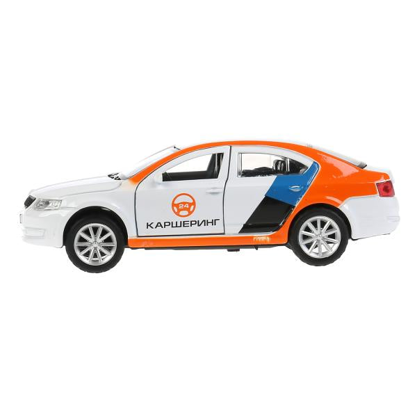 Machine en métal "skoda octavia karshering" 12 cm, ouverte, inerte., bel dans le cor. Parc technologique en cor2*36шт
