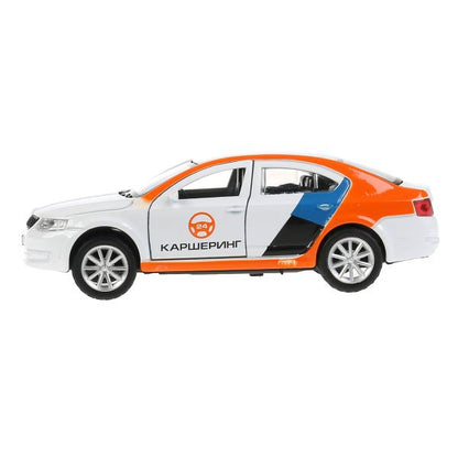 Machine en métal "skoda octavia karshering" 12 cm, ouverte, inerte., bel dans le cor. Parc technologique en cor2*36шт