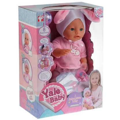 Пупс 40см, функц. на бат., пьет и писает, с аксесс., в ассорт. в кор. в кор.8шт