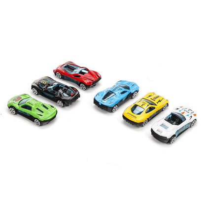 Machine en métal ROAD RACING pour SUISSE 7 cm, 3 pièces, dans un assortiment, cor. Parc technologique dans le cor.2*96шт